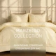 Набір шовковий №5022 "Marzello Collection" Silk Kapok Зима 172*205 + 50*70 2 шт - зображення 2