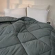 Одеяло хлопковое Eco Light Gray №9004 хлопок микросатин (супер теплое) 172*205 - изображение 5