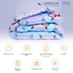 Одеяло антиаллергенное Сolor Fun Line Whales №3007 EcoSilk бязь (зима) 110*140 - изображение 2