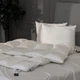 Ковдра пухова касетна Raffaello №053 90% сірий пух Standart / 10% перо тік Premium 110*140 - зображення 6