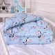 Одеяло антиаллергенное Kids Time 20-0037 Cute blue zebra бязь (зимнее) Полуторный - изображение 2