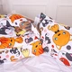 Одеяло антиаллергенное Kids Time 20-0035 Colored kittens хлопок бязь (зимнее) Полуторный - изображение 4