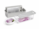 Набір кухонних терок SilverCrest Grater Set, 7 предметів, з контейнером і 4 змінними насадками - зображення 1