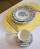 Чайний порцеляновий сервіз "Heritage Toile Blue" 6 чашок 320мл з блюдцями - изображение 3