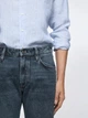 Джинсы мужские Massimo Dutti Tapered Fit 36 темно-синий - изображение 4