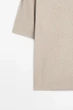 Футболка knit мужская с коротким рукавом Massimo Dutti XL бежевый - изображение 8