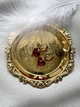 Серьги с красным сердцем 5354 - изображение 3