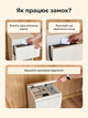 Прикроватная тумба Fedor'Kov B38 со скрытыми отделениями и RFID замком, 2 тайные ниши, ЛДСП 18 мм, 35x35x50 см Кремовый - изображение 2