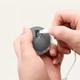 Умный мяч с хвостом веревкой Taotaopets 025527 Gray игрушка для кошек собак интерактивная дразнилка - изображение 3