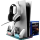 Багатофункціональна охолоджуюча підставка для PS5 Canyon CS-5 RGB Charge Black (CND-CSPS5B) UA - изображение 4