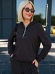 Женский костюм спортивный демисезонный Fashion 46/48 шоколадный - изображение 3
