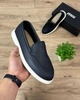 Лофери чоловічі Stilli Loafers 45 (28.5см) Black White (арт 1407) - зображення 8
