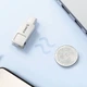 Флешка Orico U301 256GB USB-A USB-C USB 3.2 Gen 1 Silver (6942227170194) - изображение 3