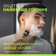 Станок для гоління (бритва) Gillette Labs Face Champion Gold (1 ручка + 3 картриджі з 5 лезами + настінне кріплення) - зображення 5