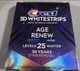 Відбілюючі смужки Crest 1/2 упаковки Age Renew ( Supreme Bright ) Whitestrips 10 упаковок, 20 смужок / Пробний курс - зображення 12