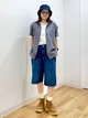 Панама двусторонняя Uniqlo 998462799 One Size Синяя (1161247925) - изображение 17