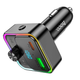 FM трансмиттер MP3 с зарядкой 30W Type-C USB-A 18W Bluetooth 5.0 Hoco E81 черный - изображение 2