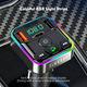 FM модулятор MP3 3.0A 2 USB прикуриватель черный Earldom ET-M114 - изображение 4