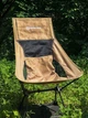 Крісло кемпінгове BaseCamp Compact L Khaki/Black пісочне - изображение 5
