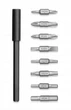 Храповая отвертка 16 в 1 с трещоткой реверсивная с набором бит Xiaomi Mijia Ratchet screwdriver - изображение 4