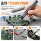 Беспроводной аккумуляторный паяльник с регулировкой температуры 8 Вт, набор в кейсе, USB зарядка - изображение 2