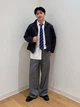 Куртка-рубашка Uniqlo 1161514737 (Черный XL) - изображение 8