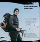Тактичний годинник North Edge Alps Black з компасом, 2 ремінці - зображення 15