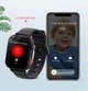 Дитячий смарт годинник Lemfo KT36 з сімкою та прослушкою, GPS, 4G зв’язком, Wi-Fi, HD камерою і відеодзвінками До 4 днів роботи Чорний - зображення 5