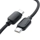 Кабель Essager Breeze USB Type-C - USB Type-C (M/M), 100W, 2 м Black (EXCTT1-WLA01-P) - зображення 2