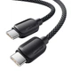 Кабель Essager Breeze USB Type-C - USB Type-C (M/M), 100W, 2 м Black (EXCTT1-WLA01-P) - зображення 3