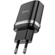 Мережевий зарядний пристрій HOCO N1 Ardent single port charger Type-C cable 12W Black - зображення 5