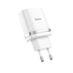 Мережевий зарядний пристрій HOCO C12Q Smart QC3.0 Type-C cable 18W White - изображение 4