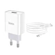 Мережевий зарядний пристрій HOCO C81A Asombroso Micro USB cable 10.5 White - изображение 6