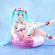 Аніме фігурка 13 см Хацуне Міку вокалоїд - Hatsune Miku anime figure aqua float girl - зображення 2