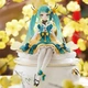 Аніме фігурка 14 см Хацуне Міку фея квітів вокалоїд, Hatsune Miku Flower Fairy anime figure - зображення 1