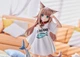 Аніме фігурка 19 см Кінако Осакана дівчинка-котик Kinako Osakana cat girl - изображение 3