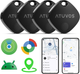 Bluetooth-трекер ATUVOS Air Tracker Tag PRO 4 шт., Apple Find My / Google Find Hub, IP67, CR2032, iOS/Android - изображение 2