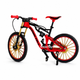 Игрушечный велосипед с резиновыми колесами Металлический Фингербайк MTB – велосипед для трюков и декора, 18 см Red - изображение 5