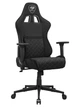 Игровое кресло Armor One V2 Black F, текстильная ткань, стальной каркас, черный - изображение 7