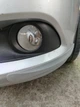 Универсальные гибкие противоударные накладки Carbon Bumper Shield Антицарапки защита на бампер 37.5 см х 5.2 см Цвет: белый карбон 1уп=2шт - изображение 9