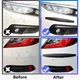 Универсальные гибкие противоударные накладки Carbon Bumper Shield Антицарапки защита на бампер 37.5 см х 5.2 см Цвет: белый карбон 1уп=2шт - изображение 10