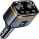 Автомобильное зарядное устройство от прикуривателя 145W, 2х USB, 2х USB Type-C с поддержкой быстрой зарядки PD 45W - изображение 2
