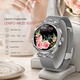 Смарт-часы LEMFO MK20 Silver 1,09″, пульс, давление, SpO₂, IP67, Bluetooth, металлический ремешок, Android/iOS - изображение 1