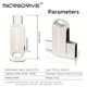 Флеш накопичувач 64 Gb Microdrive 3 в 1 металева Type-C / USB для телефону та комп'ютера Флеш 64 Гб Мікродрайв 64 - зображення 2