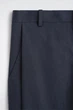 Штани чоловічі COS pleated cotton relaxed-fit wide-leg trousers 1294676009 Eur 46 Сірий - изображение 6