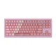Магнітна клавіатура Akko 5087 V3 HE, TKL, 8000 Гц, Rapid Trigger, Рожева, ротова - изображение 1