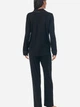 Пижама (рубашка + штаны) женская хлопковая Ralph Lauren 306652627 L Черная (1159864731) - изображение 2