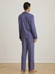 Пижама (рубашка + штаны) женская хлопковая Ralph Lauren 242289176 XL Синяя (1161241235) - изображение 2
