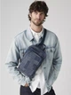 Сумка слинг через плечо тканевая Levi's 935194591 Синяя (1161332691) - изображение 2
