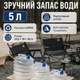 Каністра для води складана Naturehike LDPE4 NH14S002-T 5 л прозора туристична без BPA 120 г - зображення 5
